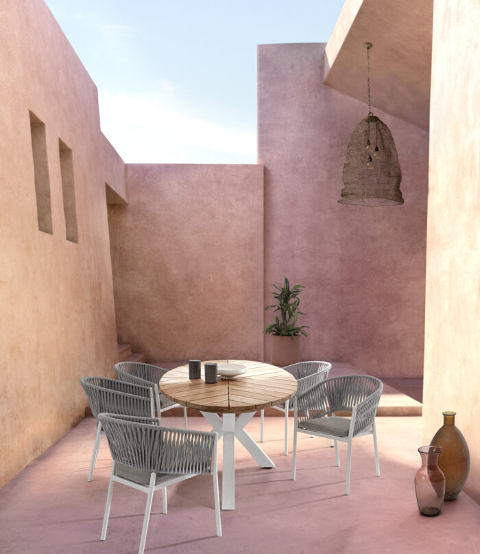 Tavolo Palmdale Ovale 240x110 Bianco Rt01 - immagine 4