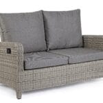 Divano 2p Reclinabile C-c Kent Grigio