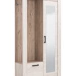 Mobile Ingresso 2 Ante C-sp Denmark Rovere Sbiancato