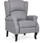 Poltrona Recl Charlotte Text Grigio