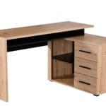Scrivania C-cassetti 1m Norway Rovere Antico-nero