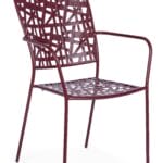 Sedia C-br Kelsie Bordeaux