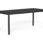 Tavolo Estendibile Milo Alu 120-180x80 Graphite