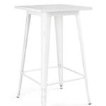 Tavolo Bar Minnesota Qu Bianco Ant H103