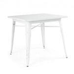 Tavolo Minnesota Bianco Antico 80x80
