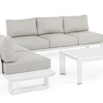 Set Salotto Ang.c-c Konnor Bianco Cx21