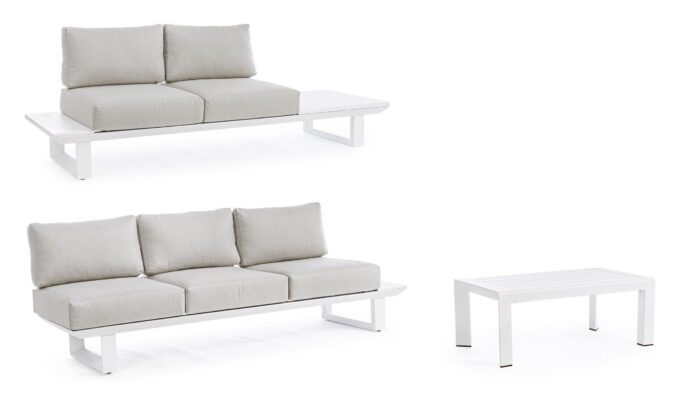 Set Salotto Ang.c-c Konnor Bianco Cx21 - Imagen 10