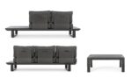 Set Salotto Ang.c-c Konnor Antracite Cx23 - Imagen 15
