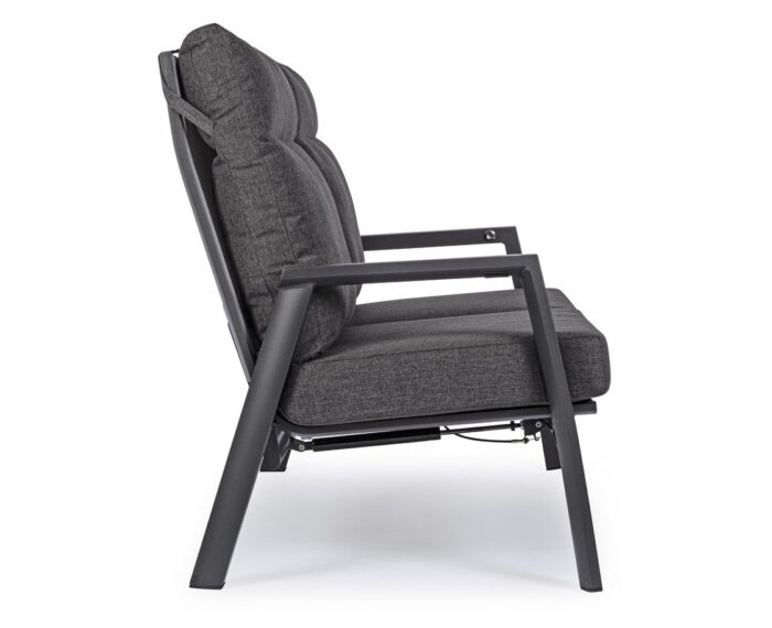 Divano 2p Recl C-c Kledi Antracite Jx55 - Imagen 5