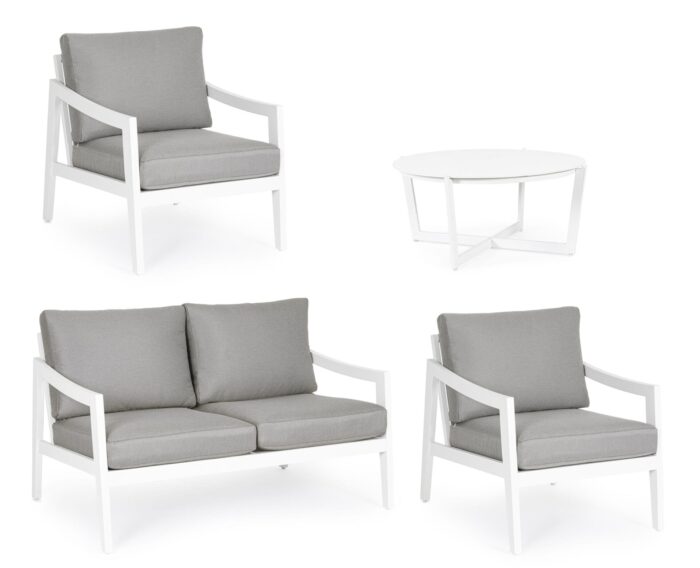 Set4 Salotto C-c Sirenus Bianco Yk11 - immagine 5
