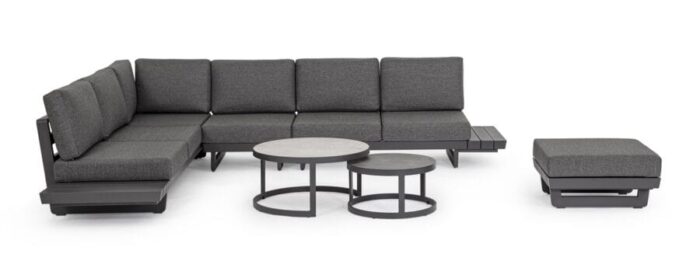 Set2 Salotto Angolare C-c Infinity Antracite Wg21 – Bild 17