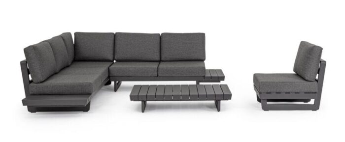 Set2 Salotto Angolare C-c Infinity Antracite Wg21 – Bild 18