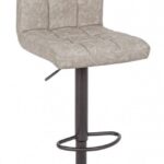 Sgabello Bar Greyson Grigio Chiaro Vint