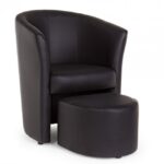 Poltrona C-pouf Rita Nero