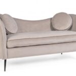 Divano 2p Candis Grigio Chiaro