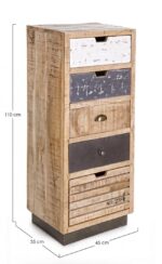 Cassettiera 5c Tudor - immagine 2