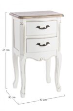 Cassettiera 2c  Justine - Imagen 2