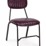 Sedia Debbie Bordeaux Vintage