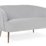 Canapé 2p Linsay Gris clair