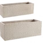 Set2 P.vaso Roccia Rett Basso Sabbia