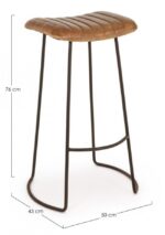 Sgabello Bar Nadira H76 – Bild 2