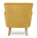 Poltrona Chenille Ocra - immagine 4