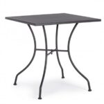 Tavolo Kelsie Antracite 70x70
