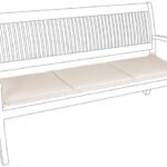 Cuscino Poly Spun Naturale Panca 3p