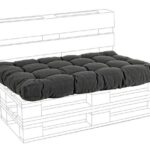 Cuscino Pallet Seduta Poly230 Carbon