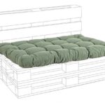 Cuscino Pallet Seduta Poly230 Cactus