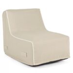Chaise Longue Rihanna Gonfiabile Beige