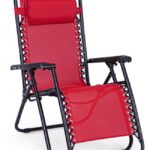 Sedia A Sdraio Morgan  Rosso