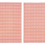 Tappeto Tirrenia Rosso-bia 120x180