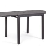 Tavolo All. Pelagius 83-166x80 Antracite Yk13