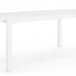 Tavolo All.hilde 140-210x77 Bianco Ld30