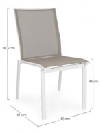Sedia Cruise Bianco Gk50 - immagine 2
