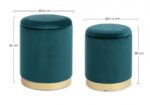 Set2 Pouf Contenitore Polina Navyus - Image 2