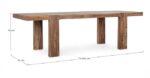Tavolo All. Sunderland 175-265x90 - Image 3