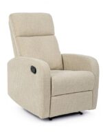 Poltrona Recl Manuale Iris Text Beige