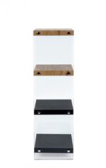 Libreria 4p Line Wood Nero – Image 4