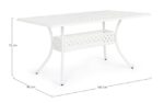 Tavolo Ivrea Rett 160x90 Bianco – Bild 2