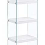 Libreria 5p Line Wood Bianco