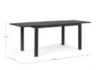 Tavolo All.hilde 140-210x77 Antrac.lh32 – Bild 3