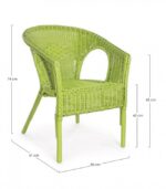 Poltrona Alliss Verde - immagine 2