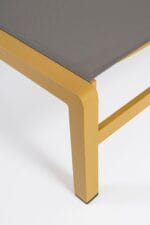 Lettino Imp. C-ruote Konnor Senape – Image 4