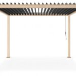 Pergola Ocean 3.6x3.6 Natural-antracite