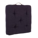 Cuscino Pavimento Mayuri Nero 60x60