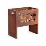 Braciere Belisma Ruggine 50x30
