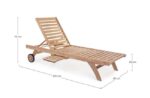 Lettino C-ruote Maryland – Image 3