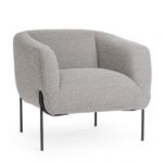 Poltrona Claudine Grigio Boucle'